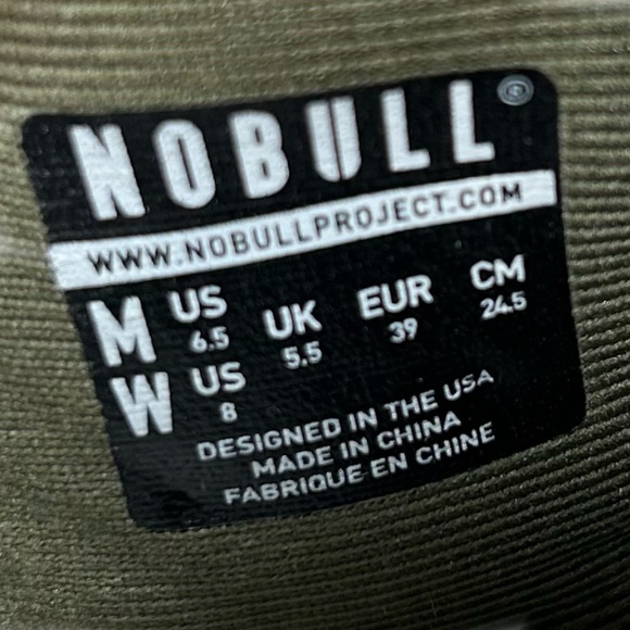 NOBULL Women's Army Green/Pink Gradient Crossfit Training Shoes Size 8 - Picture 10 of 14